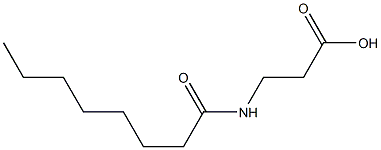 3-octanamidopropanoic acid|