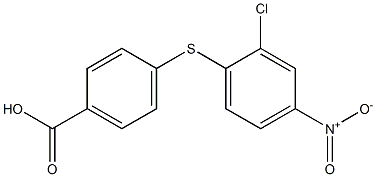  4-[(2-chloro-4-nitrophenyl)sulfanyl]benzoic acid