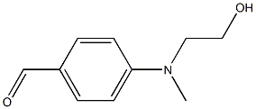 4-[(2-hydroxyethyl)(methyl)amino]benzaldehyde,,结构式