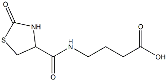 4-[(2-oxo-1,3-thiazolidin-4-yl)formamido]butanoic acid