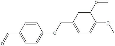 4-[(3,4-dimethoxybenzyl)oxy]benzaldehyde Structure