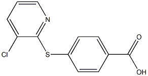  4-[(3-chloropyridin-2-yl)sulfanyl]benzoic acid