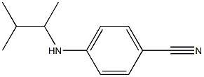 4-[(3-methylbutan-2-yl)amino]benzonitrile 结构式