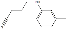 4-[(3-methylphenyl)amino]butanenitrile