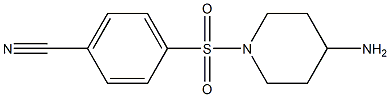 4-[(4-aminopiperidine-1-)sulfonyl]benzonitrile