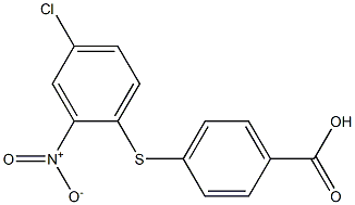  4-[(4-chloro-2-nitrophenyl)sulfanyl]benzoic acid