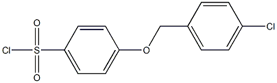  4-[(4-chlorophenyl)methoxy]benzene-1-sulfonyl chloride