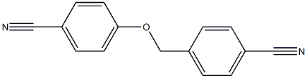 4-[(4-cyanobenzyl)oxy]benzonitrile Structure