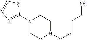 4-[4-(1,3-thiazol-2-yl)piperazin-1-yl]butan-1-amine Structure