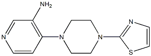  4-[4-(1,3-thiazol-2-yl)piperazin-1-yl]pyridin-3-amine