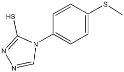 4-[4-(methylsulfanyl)phenyl]-4H-1,2,4-triazole-3-thiol