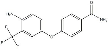 4-[4-amino-3-(trifluoromethyl)phenoxy]benzamide