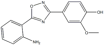 4-[5-(2-aminophenyl)-1,2,4-oxadiazol-3-yl]-2-methoxyphenol