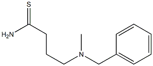 4-[benzyl(methyl)amino]butanethioamide 化学構造式
