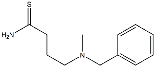 4-[benzyl(methyl)amino]butanethioamide Structure