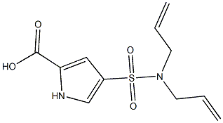  4-[bis(prop-2-en-1-yl)sulfamoyl]-1H-pyrrole-2-carboxylic acid