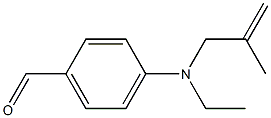 4-[ethyl(2-methylprop-2-en-1-yl)amino]benzaldehyde Structure