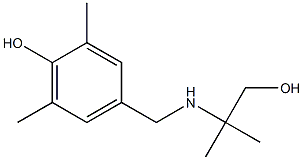 4-{[(1-hydroxy-2-methylpropan-2-yl)amino]methyl}-2,6-dimethylphenol|