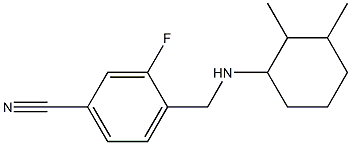 4-{[(2,3-dimethylcyclohexyl)amino]methyl}-3-fluorobenzonitrile