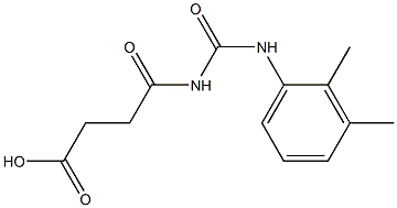 4-{[(2,3-dimethylphenyl)carbamoyl]amino}-4-oxobutanoic acid