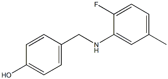 4-{[(2-fluoro-5-methylphenyl)amino]methyl}phenol