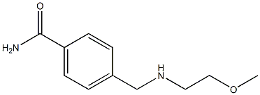  4-{[(2-methoxyethyl)amino]methyl}benzamide