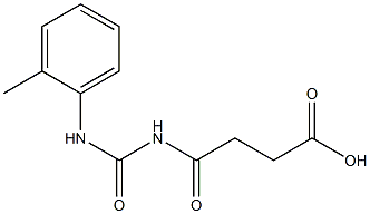 4-{[(2-methylphenyl)carbamoyl]amino}-4-oxobutanoic acid