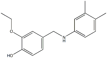 4-{[(3,4-dimethylphenyl)amino]methyl}-2-ethoxyphenol