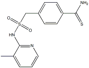 4-{[(3-methylpyridin-2-yl)sulfamoyl]methyl}benzene-1-carbothioamide