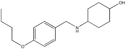 4-{[(4-butoxyphenyl)methyl]amino}cyclohexan-1-ol|