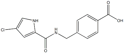 4-{[(4-chloro-1H-pyrrol-2-yl)formamido]methyl}benzoic acid