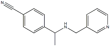 4-{1-[(pyridin-3-ylmethyl)amino]ethyl}benzonitrile