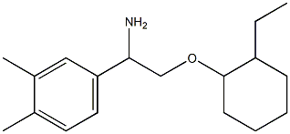  4-{1-amino-2-[(2-ethylcyclohexyl)oxy]ethyl}-1,2-dimethylbenzene