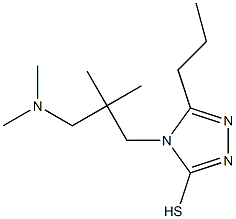 4-{2-[(dimethylamino)methyl]-2-methylpropyl}-5-propyl-4H-1,2,4-triazole-3-thiol