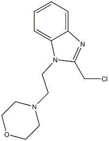 4-{2-[2-(chloromethyl)-1H-1,3-benzodiazol-1-yl]ethyl}morpholine