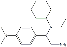 4-{2-amino-1-[cyclohexyl(ethyl)amino]ethyl}-N,N-dimethylaniline|