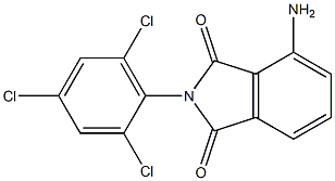 4-amino-2-(2,4,6-trichlorophenyl)-2,3-dihydro-1H-isoindole-1,3-dione Structure