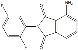 4-amino-2-(2,5-difluorophenyl)-2,3-dihydro-1H-isoindole-1,3-dione Structure