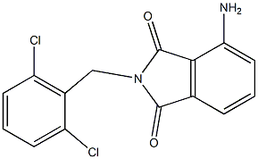 4-amino-2-[(2,6-dichlorophenyl)methyl]-2,3-dihydro-1H-isoindole-1,3-dione