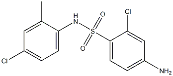 4-amino-2-chloro-N-(4-chloro-2-methylphenyl)benzene-1-sulfonamide|