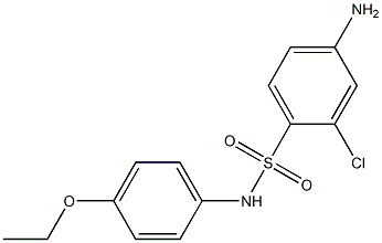 4-amino-2-chloro-N-(4-ethoxyphenyl)benzene-1-sulfonamide