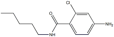 4-amino-2-chloro-N-pentylbenzamide,,结构式