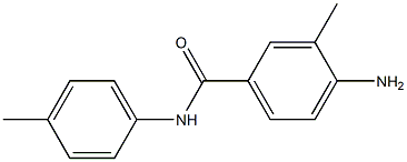 4-amino-3-methyl-N-(4-methylphenyl)benzamide Struktur
