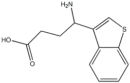4-amino-4-(1-benzothiophen-3-yl)butanoic acid