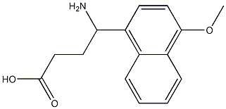 4-amino-4-(4-methoxynaphthalen-1-yl)butanoic acid