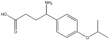4-amino-4-[4-(propan-2-yloxy)phenyl]butanoic acid