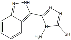 4-amino-5-(2H-indazol-3-yl)-4H-1,2,4-triazole-3-thiol