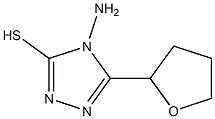 4-amino-5-(oxolan-2-yl)-4H-1,2,4-triazole-3-thiol|