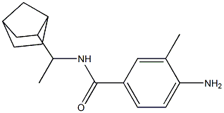  4-amino-N-(1-{bicyclo[2.2.1]heptan-2-yl}ethyl)-3-methylbenzamide