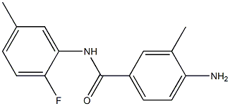 4-amino-N-(2-fluoro-5-methylphenyl)-3-methylbenzamide|